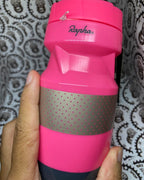 ORIGINAL RAPHA X CAMELBAK  HOT PINK  CYCLING WATER BOTTLE  “PACK LIGHT“ JET VALVE