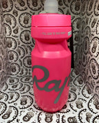 RAPHA X CAMELBACK JET VALVE “ FILL LEAD TO THIS POINT “ HOT PINK  CYCLING WATER BOTTLE ( )