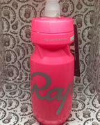 RAPHA X CAMELBACK JET VALVE “ FILL LEAD TO THIS POINT “ HOT PINK  CYCLING WATER BOTTLE ( )