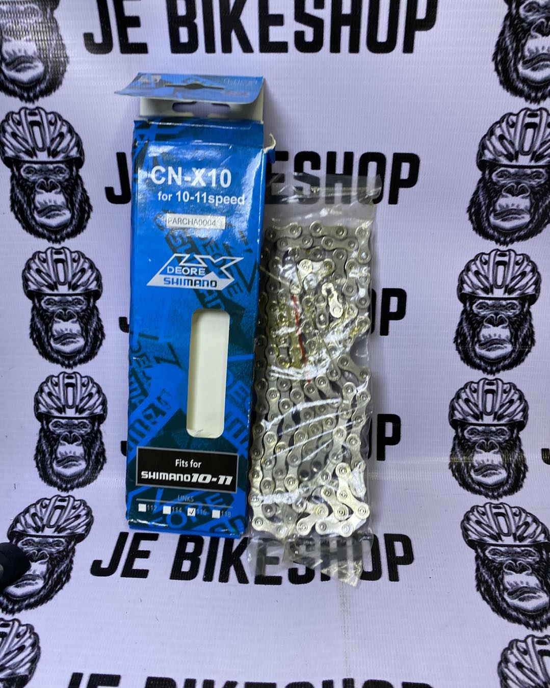 SHIMANO 10-11 SPEED CHAIN WITH MISSING LINK CN-X10
