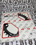 SNAIL 104 BCD ROUND NARROW WIDE ALLOY 4 BOLTS 36 T CIRCLE CHAINRING