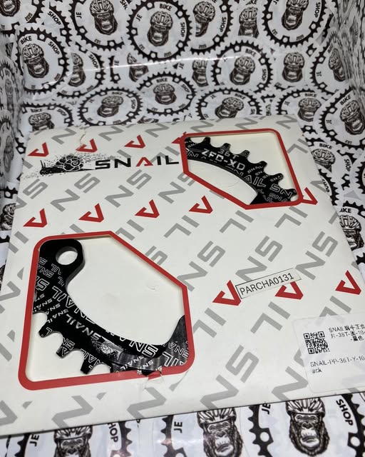 SNAIL 104 BCD ROUND NARROW WIDE ALLOY 4 BOLTS 36 T CIRCLE CHAINRING