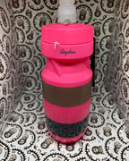 ORIGINAL RAPHA X CAMELBAK  HOT PINK  CYCLING WATER BOTTLE  “PACK LIGHT“ JET VALVE