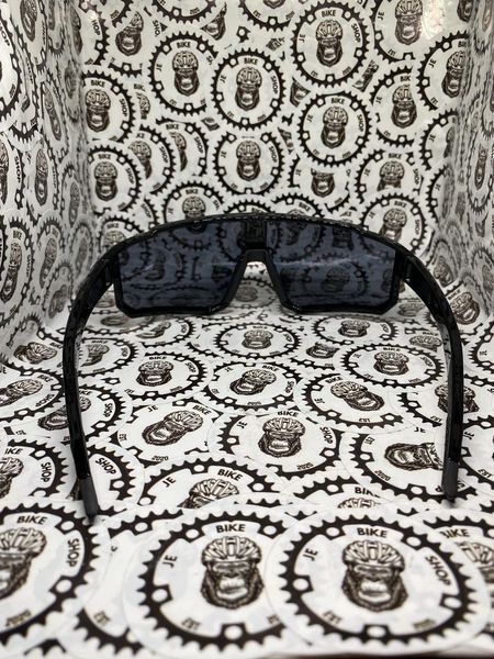 Durable black cycling shades for road and MTB riding