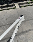 TANKE TK 5, 29ER FULL CARBON V1 THRU AXLE BOOST SIZE “MEDIUM” WHITE BLACK COLOR