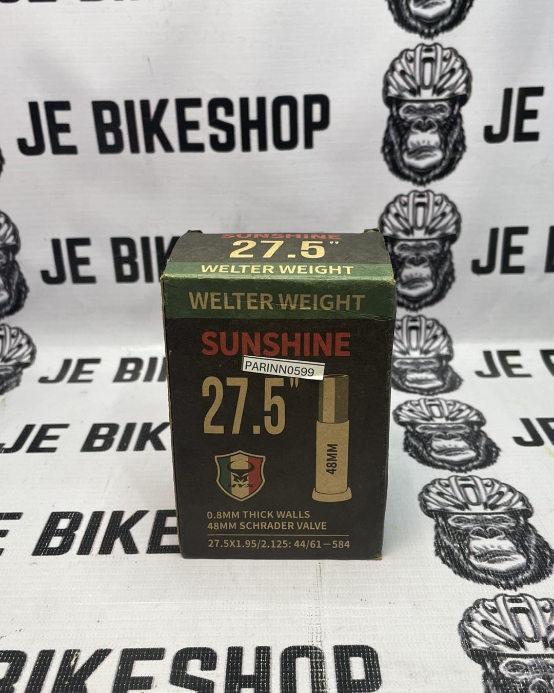 SUNSHINE INTERIOR 27.5 X1.95/2.125 INNERTUBE 48MM SCHRADER VALVE