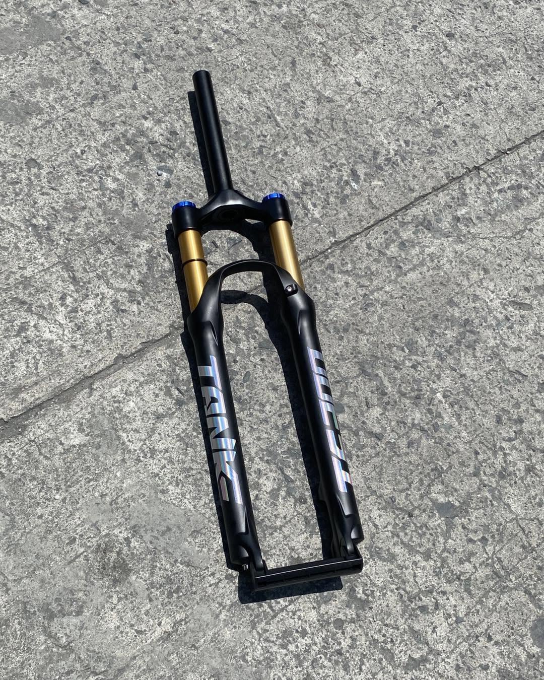 TANKE AIR FRONT SUSPENSION 29ER INCH 120 MM TRAVEL QUICK RELEASE FORK “ BLACK SID”