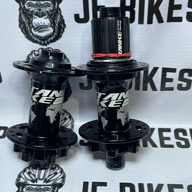 TANKE TH490 HUB THRU AXLE BOOST BLACK PAIR