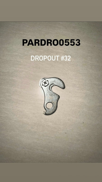 BICYCLE DROP OUT REAR DERAILLEUR HANGER #32