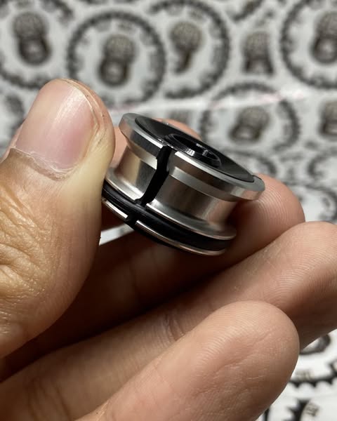 Mini compression plug nut Expander for secure handlebar installation.