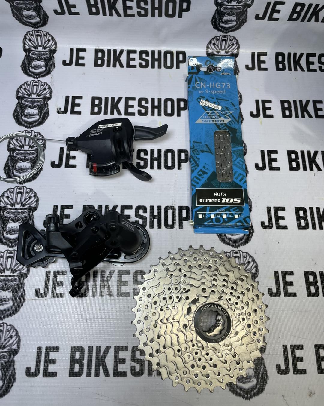 LTWOO A5 9 speed upkit with 36T cassette