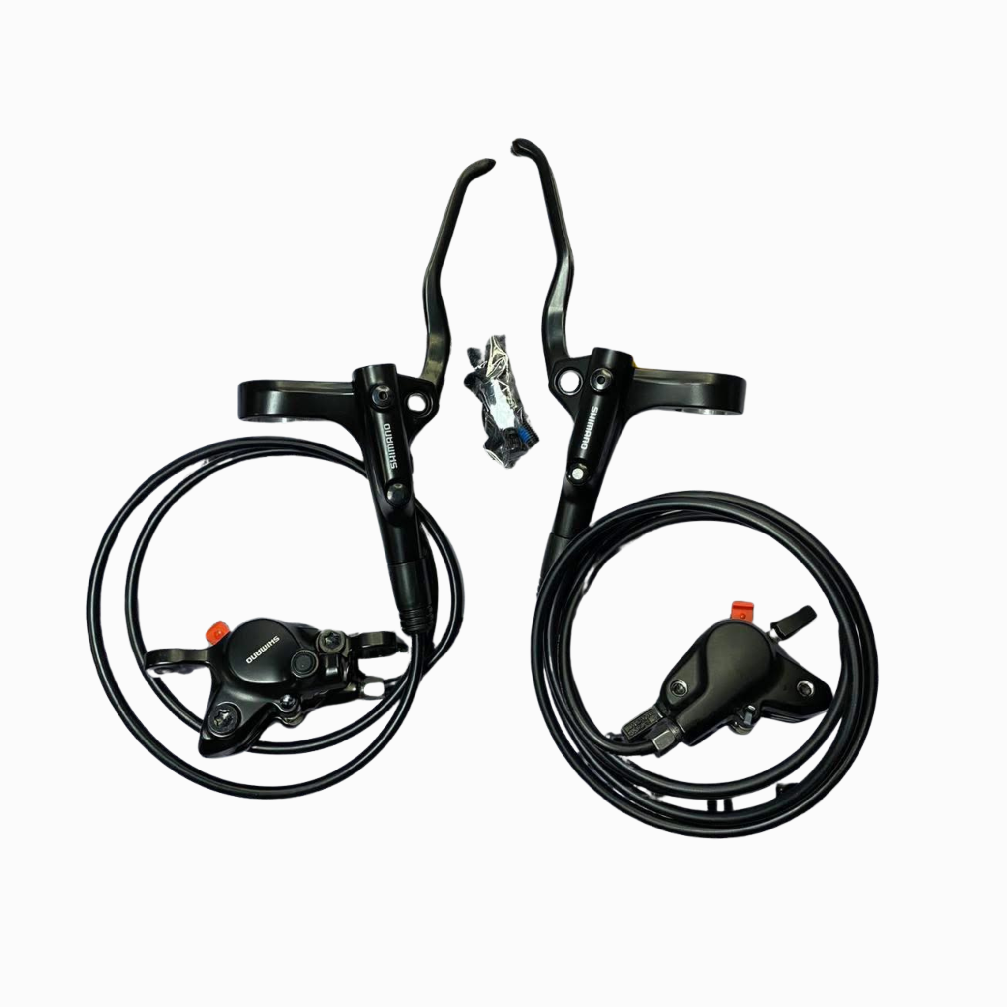 Original Shimano MT200 hydraulic brakeset with rotor