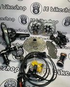 STRAIGHT M6100 GROUPSET ALL IN ALL INCLUDE HUB AND ROTOR