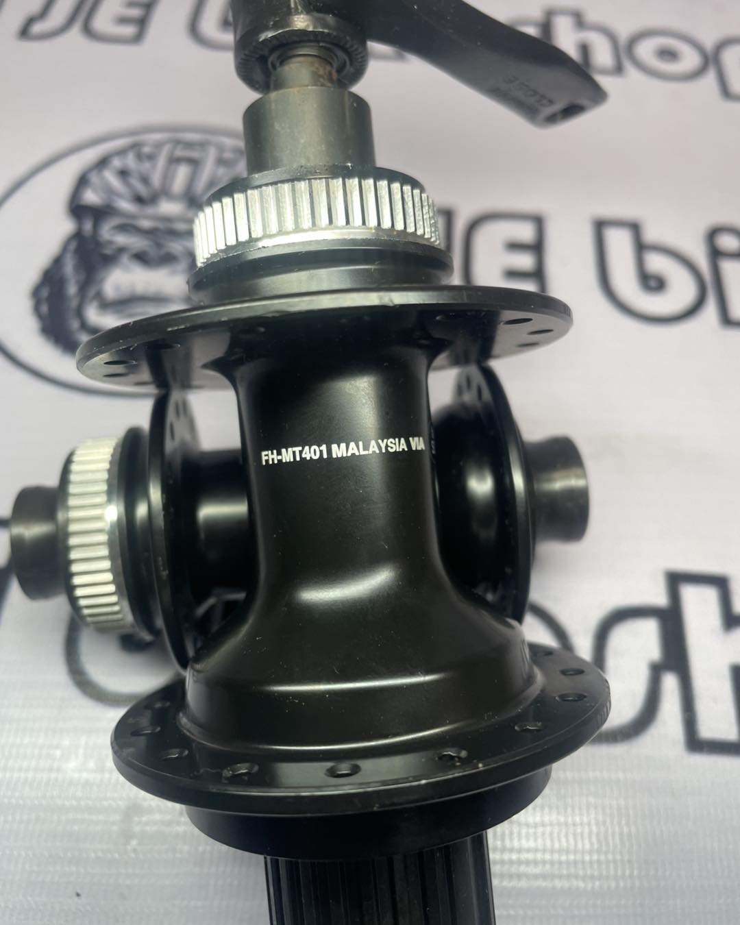 SHIMANO DEORE HUB PAIR MICROSPLINE QUICK RELEASE