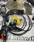 STRAIGHT M6100 GROUPSET ALL IN ALL INCLUDE HUB AND ROTOR