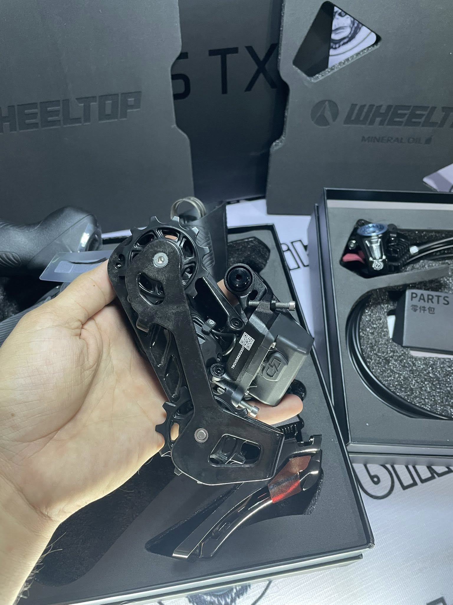 WHEELTOP EDS TX WIRELESS CARBON ROADBIKE DISCBRAKE GROUPSET