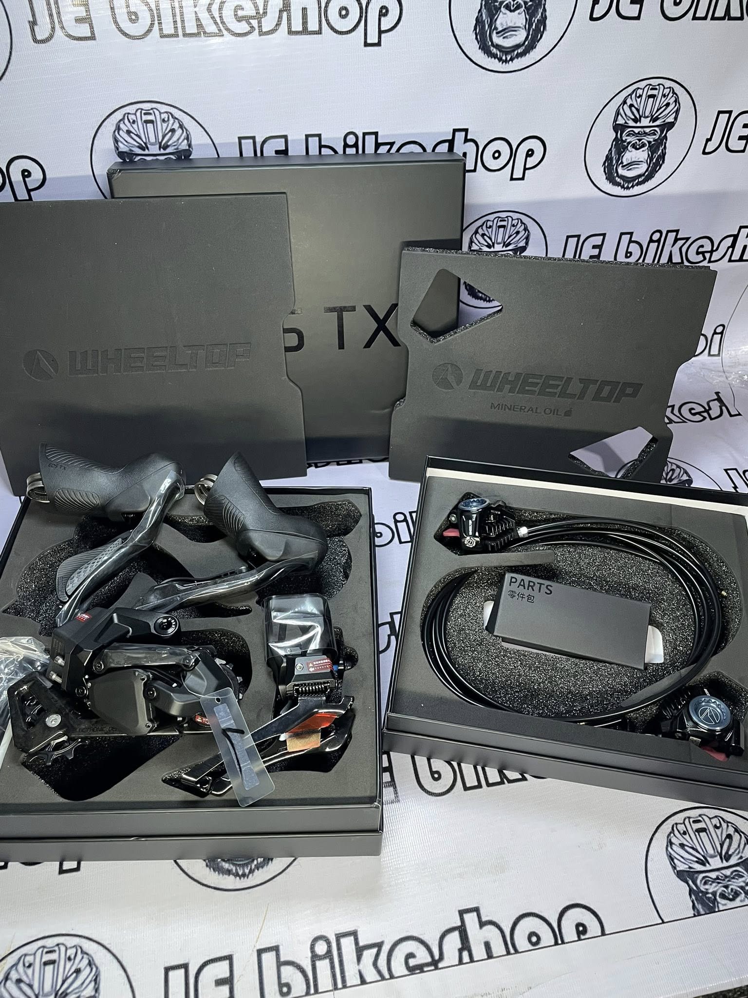 WHEELTOP EDS TX WIRELESS CARBON ROADBIKE DISCBRAKE GROUPSET