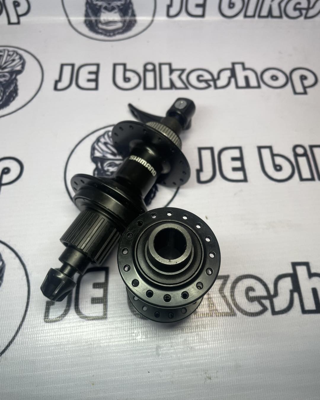 SHIMANO DEORE HUB PAIR MICROSPLINE QUICK RELEASE