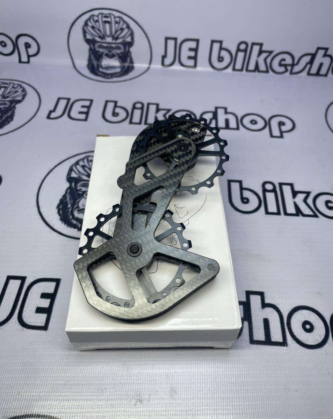 SHIMANO 105 5800 / 4700 TIAGRA RD MODEL OVERSIZED CERAMIC PULLEY CARBON CAGE  *ALSO COMPATIBLE TO TIAGRA LATEST RD