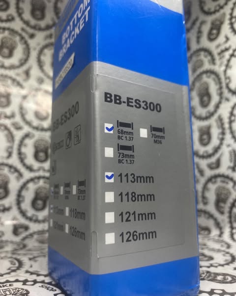 High-quality Shimano Octalink bottom bracket 68x113mm for cycling