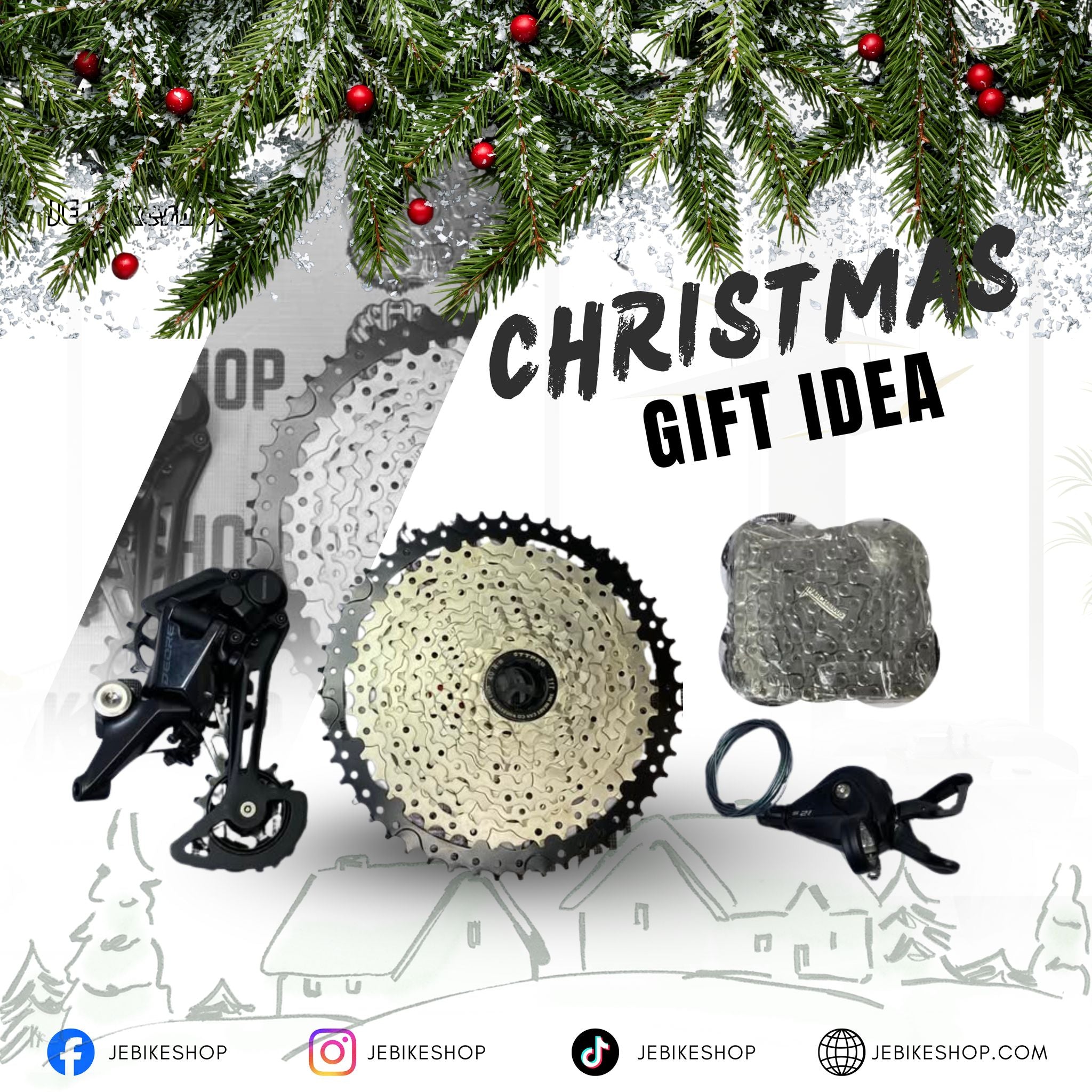 SHIMANO DEORE M6100 12 SPEED UPKIT 11 - 50 T