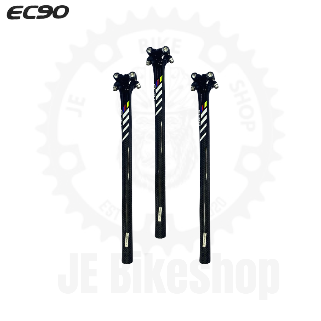 EC90 SEATPOST 27.2 ( 0 SETBACK  ) GLOSSY BLACK