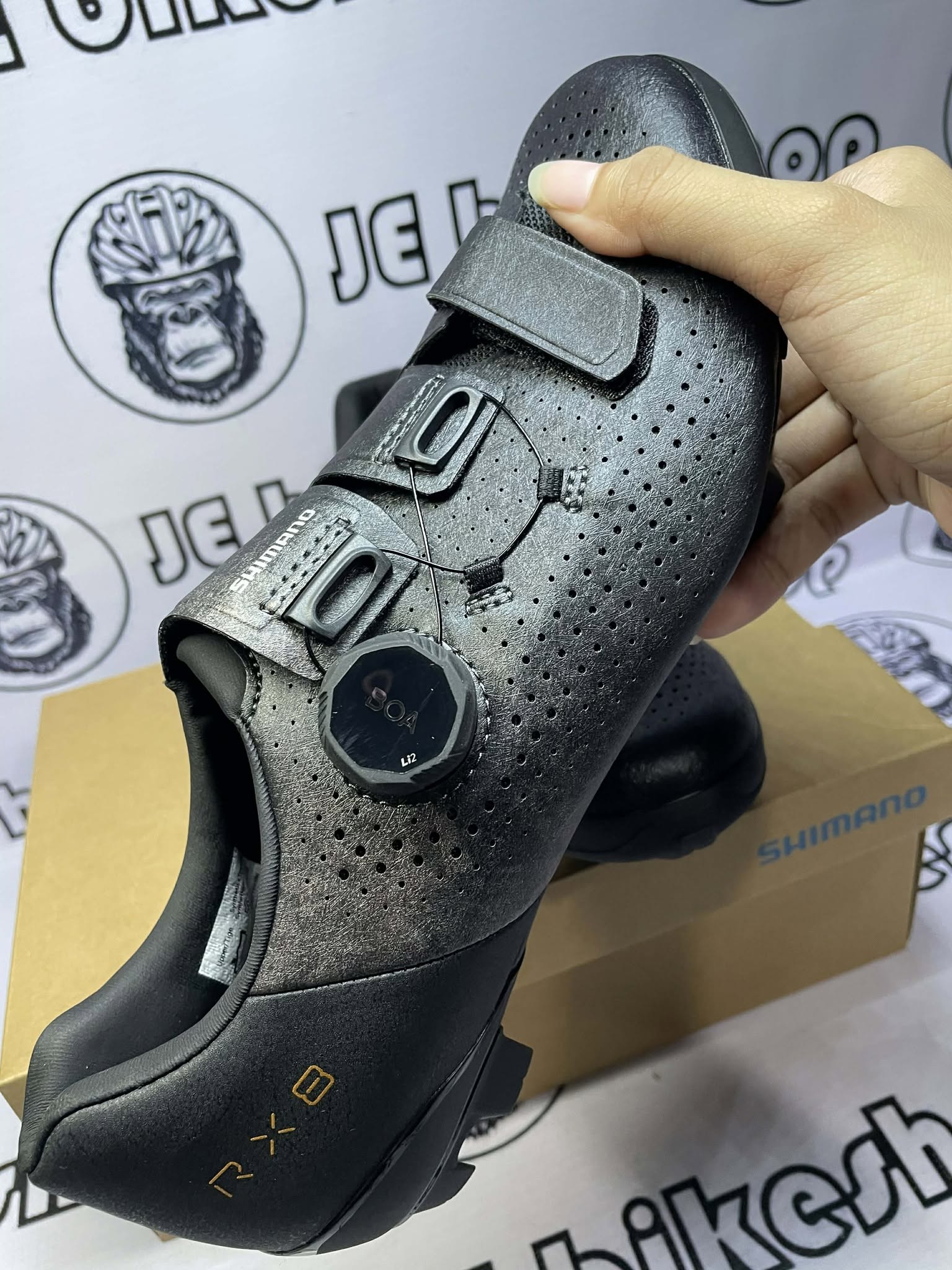 Shimano RX801 GRAVEL/MTB  CARBON  WIDE TROPICAL 44  Shoe