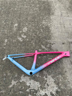 TANKE TK 5, 29ER FULL CARBON V1 THRU AXLE BOOST SIZE “SMALL” BLUE PINK COTTON CANDY