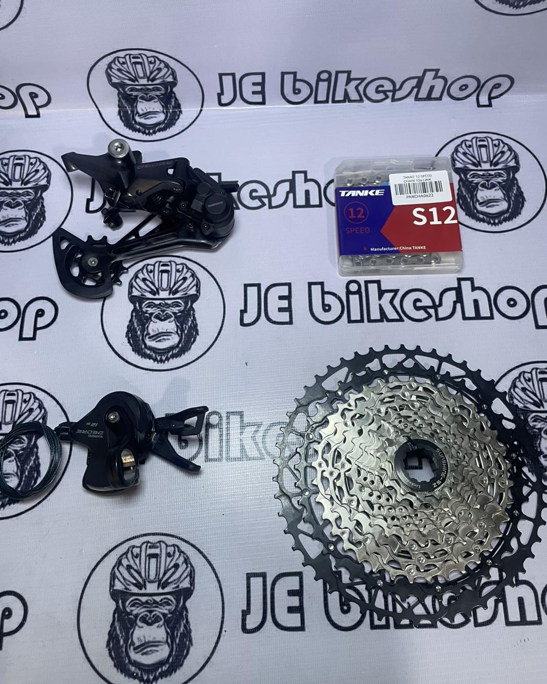 SHIMANO DEORE M6100 UPKIT SUNSHINE 50T TANKE CHAIN