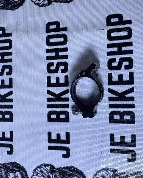 FD adapter braze-on for smooth front derailleur installation, 34.9 & 31.8