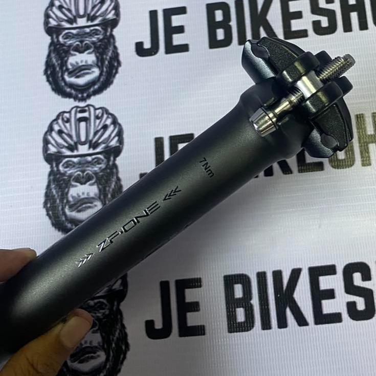 TOSEEK 27.2x350mm & 27.2x400mm seatpost zero setback, durable design