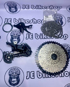 Shimano M5100 upkit with HG601 cassette and TT Pro 11-50T cogs