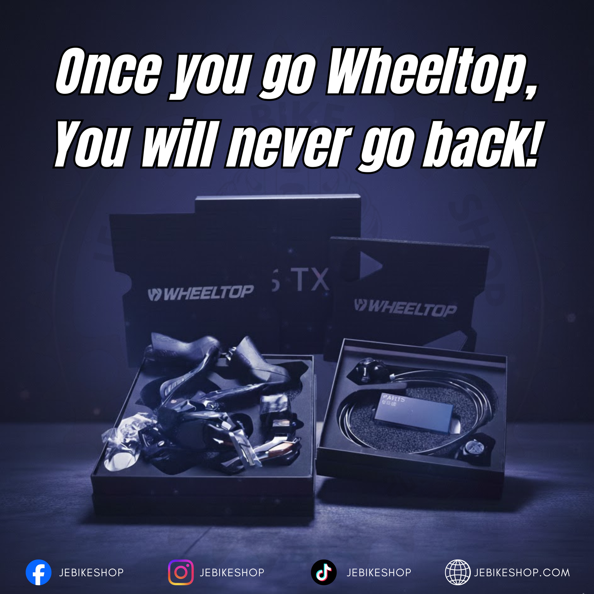 WHEELTOP EDS TX ROADBIKE DISC BRAKE WIRELESS UPKIT