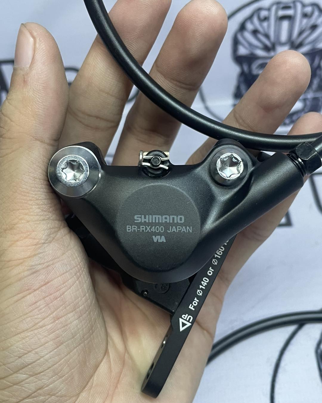 SHIMANO GRX RX600 GRAVEL SERIES 1x11 SPEED WITH HYDRAULIC DISC BRAKE CALIPER  RX400