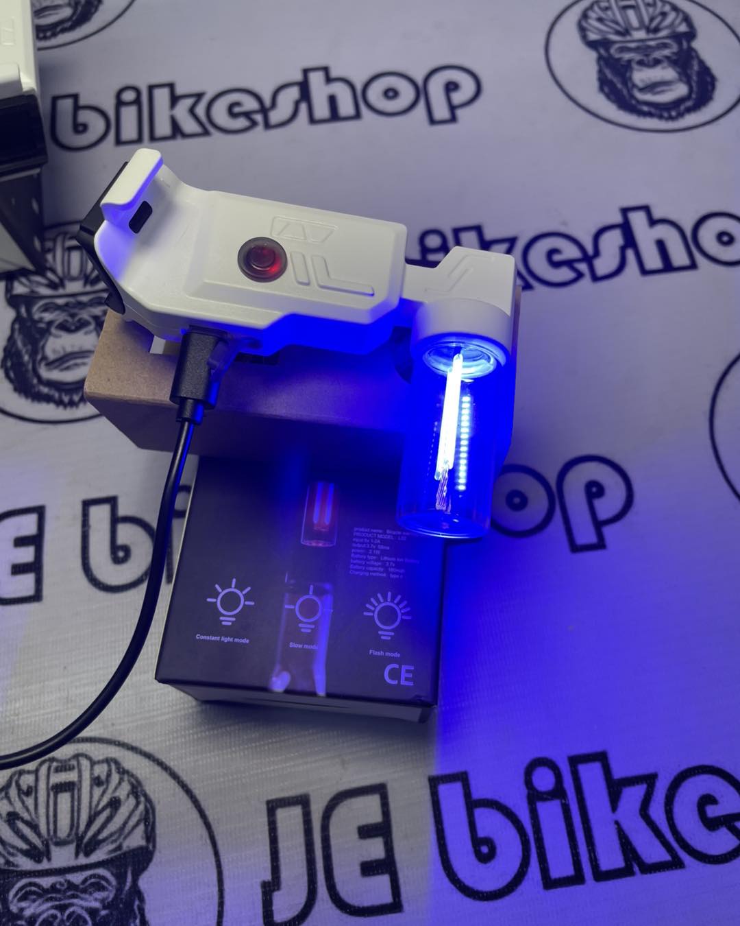 LED RECHARGEABLE BICYCLE TAIL LIGHT