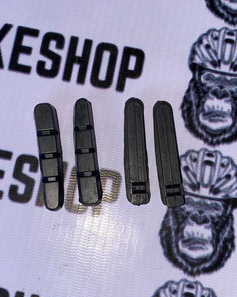 Road bike rim brake pads cartridge type sold per pair