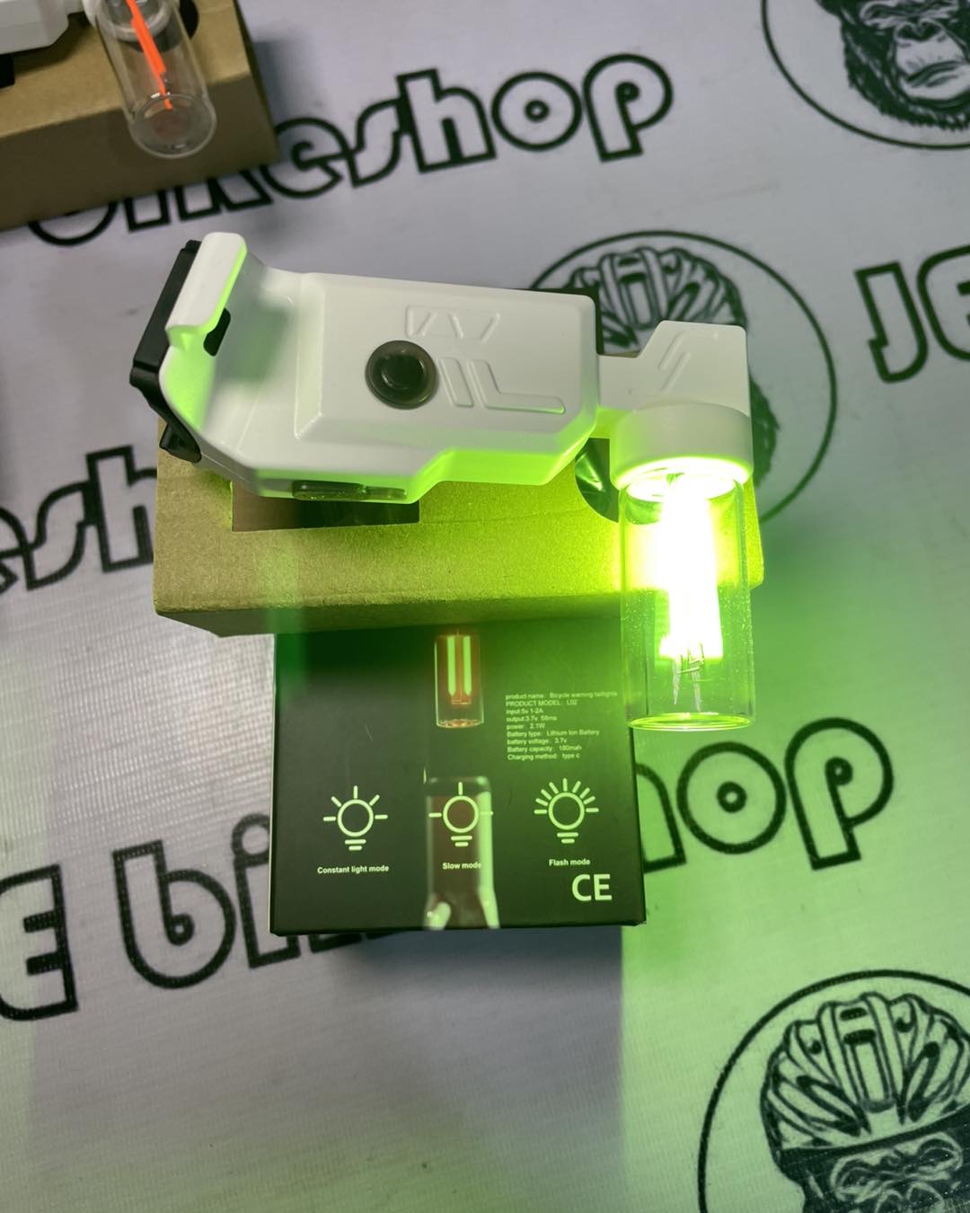 LED RECHARGEABLE BICYCLE TAIL LIGHT