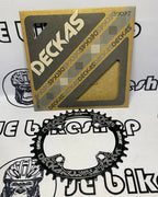 DECKAS 38T OVAL BLACK FOR SHIMANO 94 + 96 BCD 4 HOLES