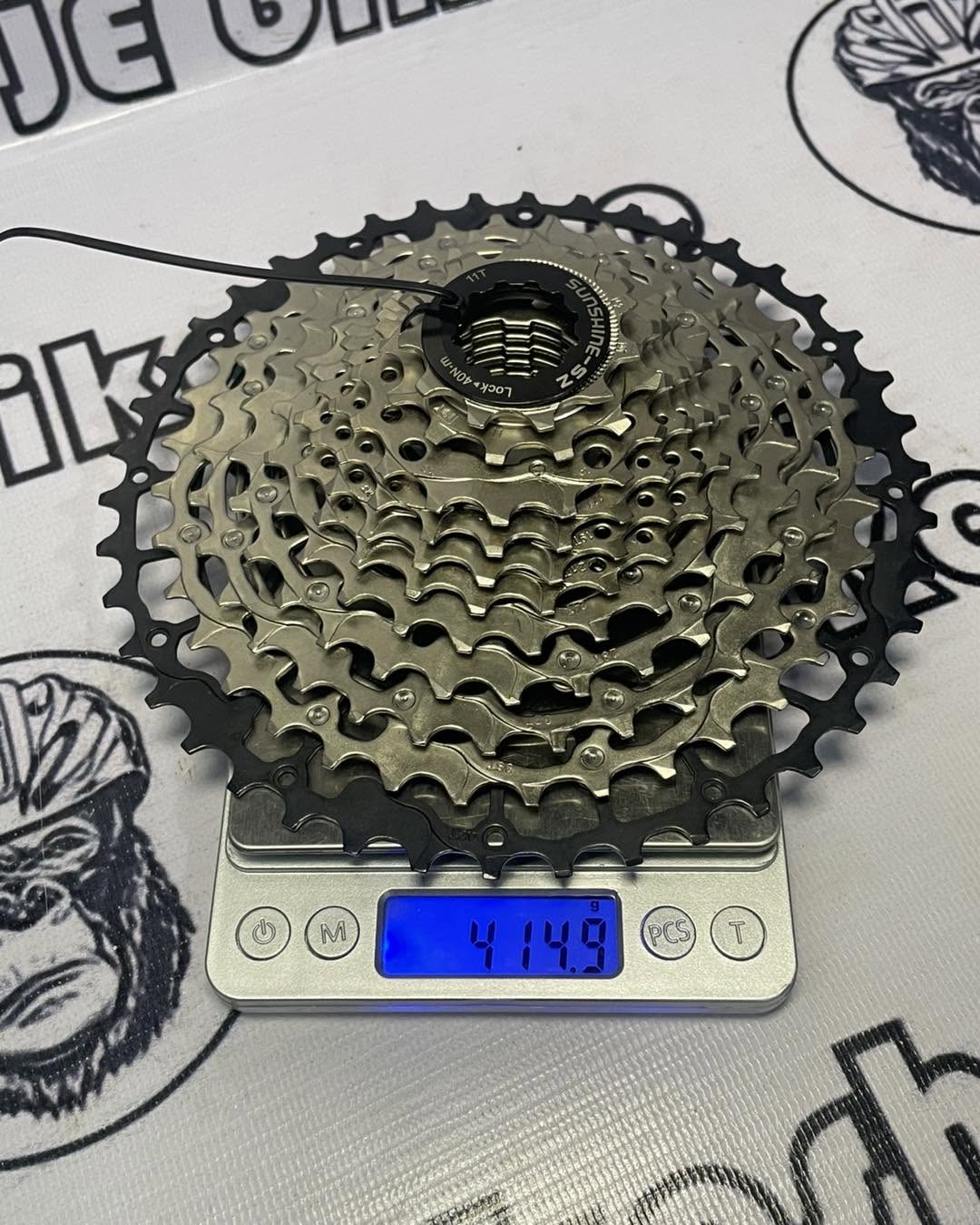 SUNSHINE LIGHTWEIGHT 11 SPEED 11-42T COGS HYPER GLIDE