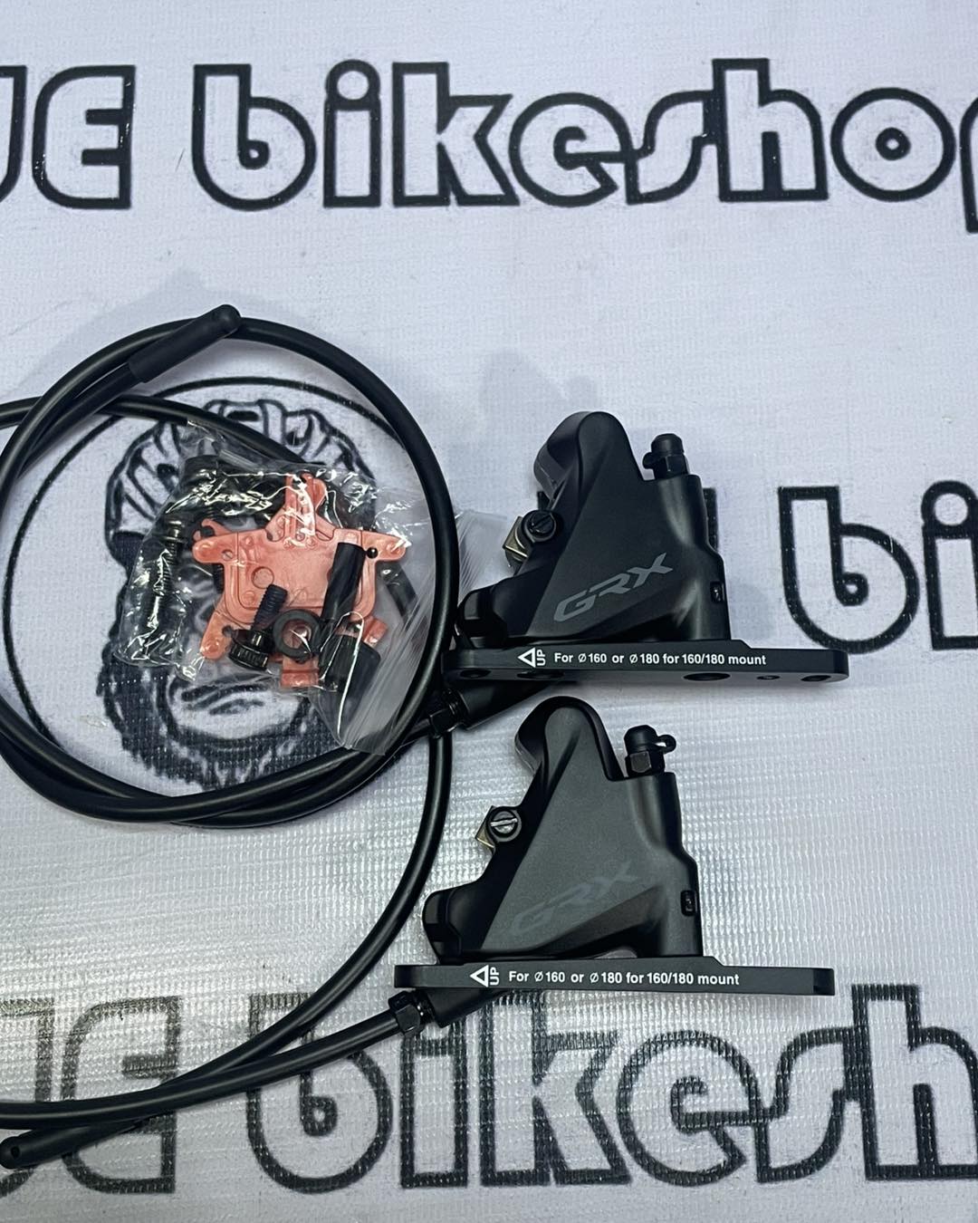 SHIMANO GRX RX600 GRAVEL SERIES 1x11 SPEED WITH HYDRAULIC DISC BRAKE CALIPER  RX400