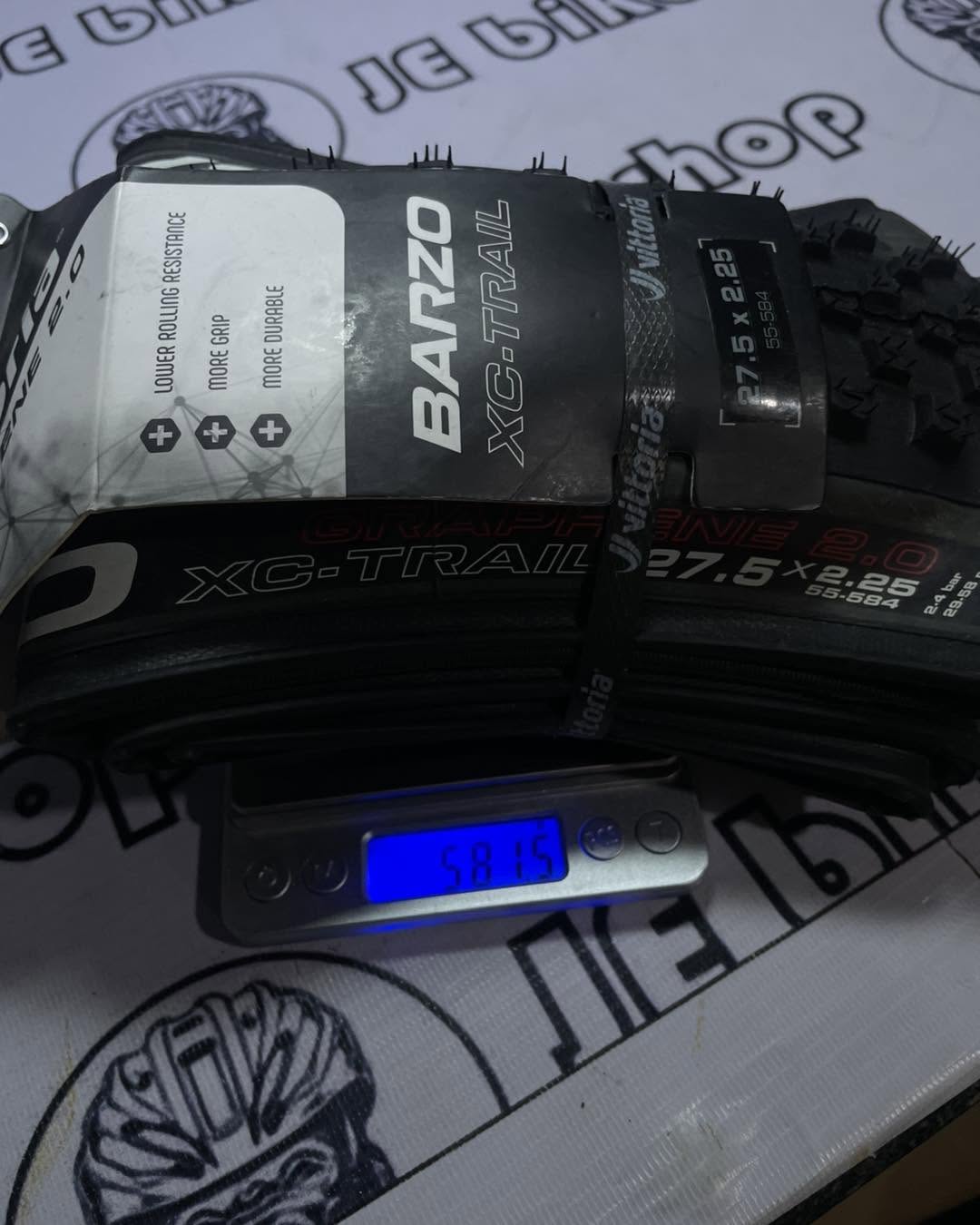 VITTORIA 27.5x 2.25 BARZO ANTH BLACK TIRE