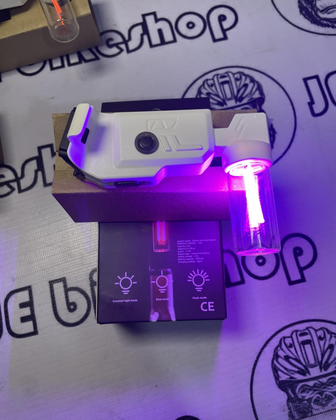 LED RECHARGEABLE BICYCLE TAIL LIGHT