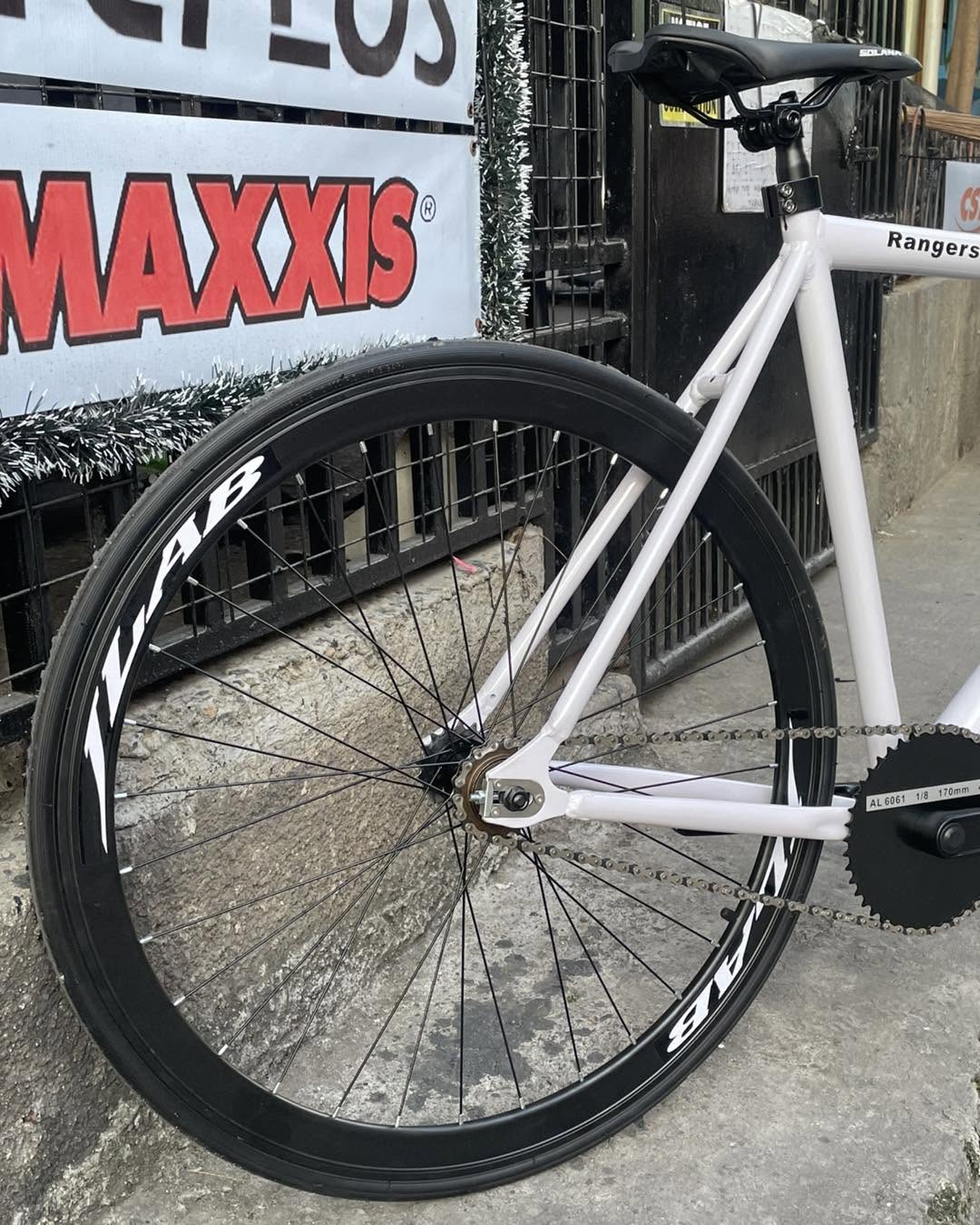 SOLANA RANGER  FIXIE/SINGLE SPEED WHOLE BIKE ALLOY SOLANA RANGER (WHITE)