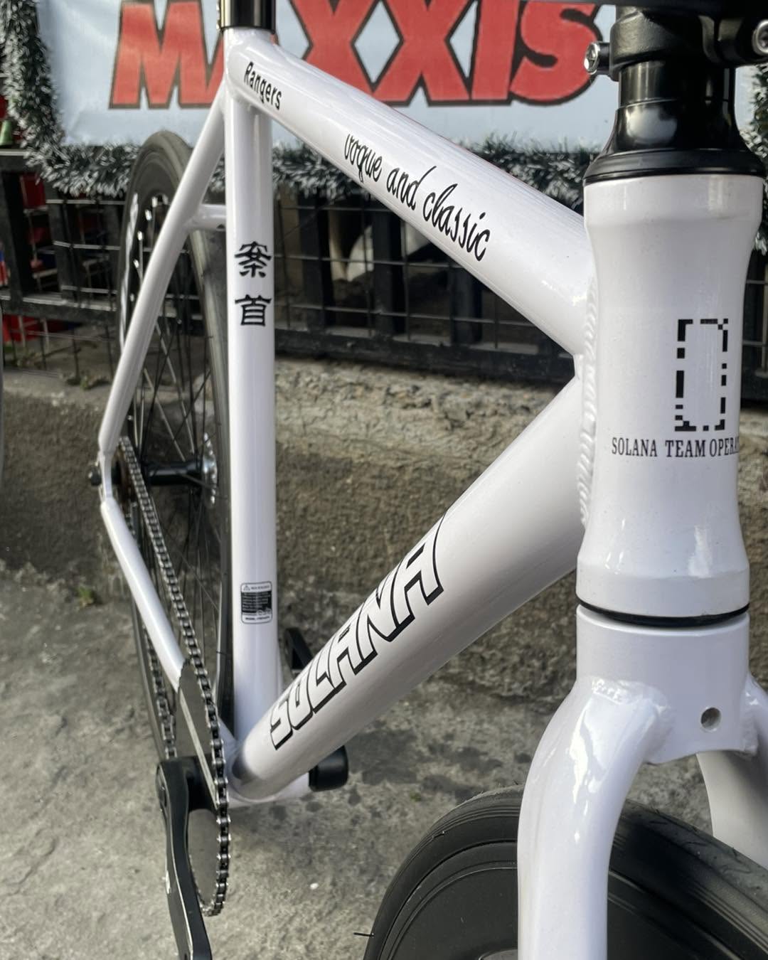 SOLANA RANGER  FIXIE/SINGLE SPEED WHOLE BIKE ALLOY SOLANA RANGER (WHITE)