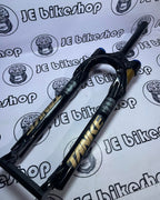 TANKE BIKE FRONT MTB AIR FRONT SUSPENSION 27.5 INCH 120MM TRAVEL QUICK RELEASE FORK “ BLACK/GOLD