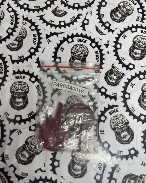 Durable Mechanical B pads, circular type for MTB and road bikes.