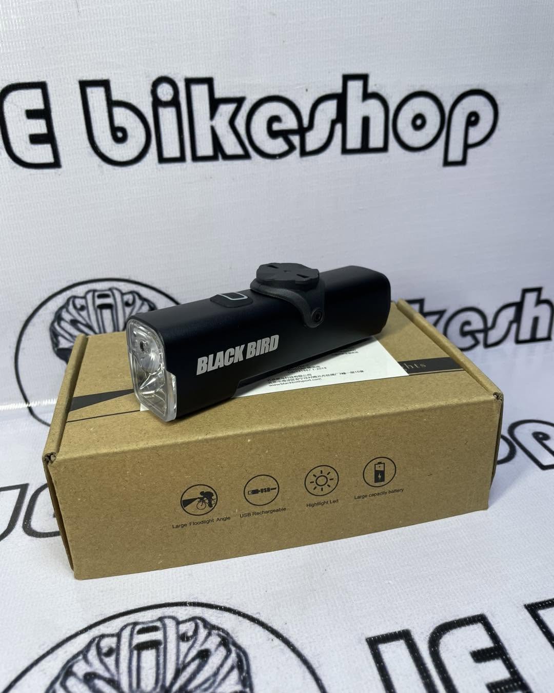 BLACKBIRD BIKE L3C FRONT LIGHT WITH USB CHARGER, 1200 LUMENS, 4800mAH BATTERY WATERPROOF
