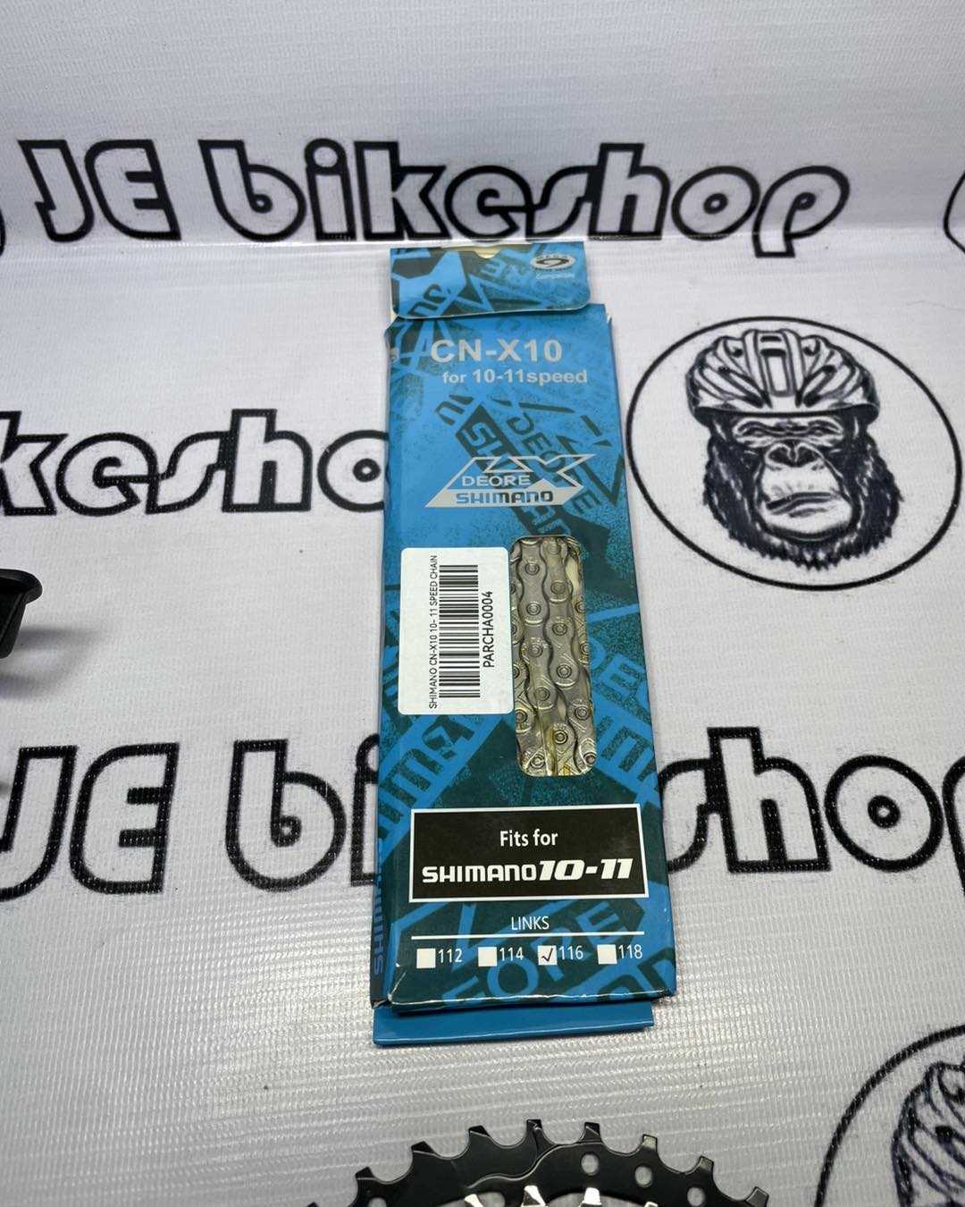 SHIMANO DEORE 10 - 11 S M5120 RD AND M4100 SHIFTER, SHIMANO 10 - 11 S CHAIN WITH 11 - 42 T HENGYANG COGS