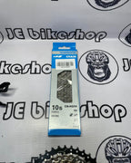 SHIMANO DEORE 10 - 11 S M5120 RD AND M4100 SHIFTER, SHIMANO CN-HG54 CHAIN WITH 11 - 42 T HENGYANG COGS