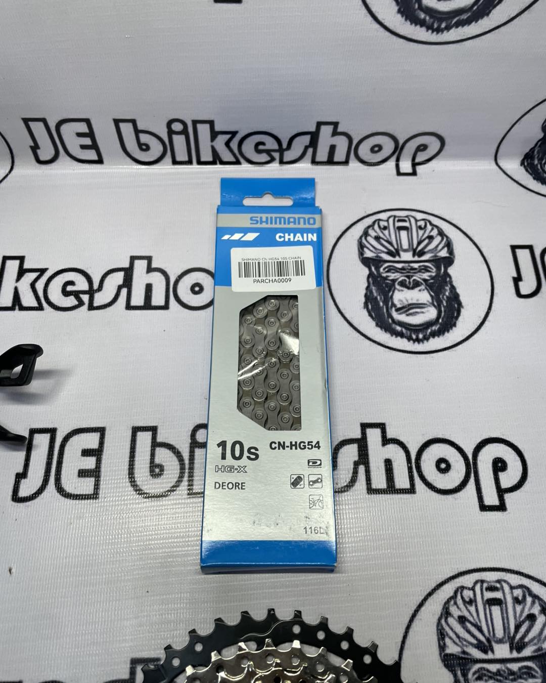 SHIMANO DEORE 10 - 11 S M5120 RD AND M4100 SHIFTER, SHIMANO CN-HG54 CHAIN WITH 11 - 42 T HENGYANG COGS